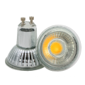 LED GU10 5W 60 ° COB Dimmbare Scheinwerfer Glas